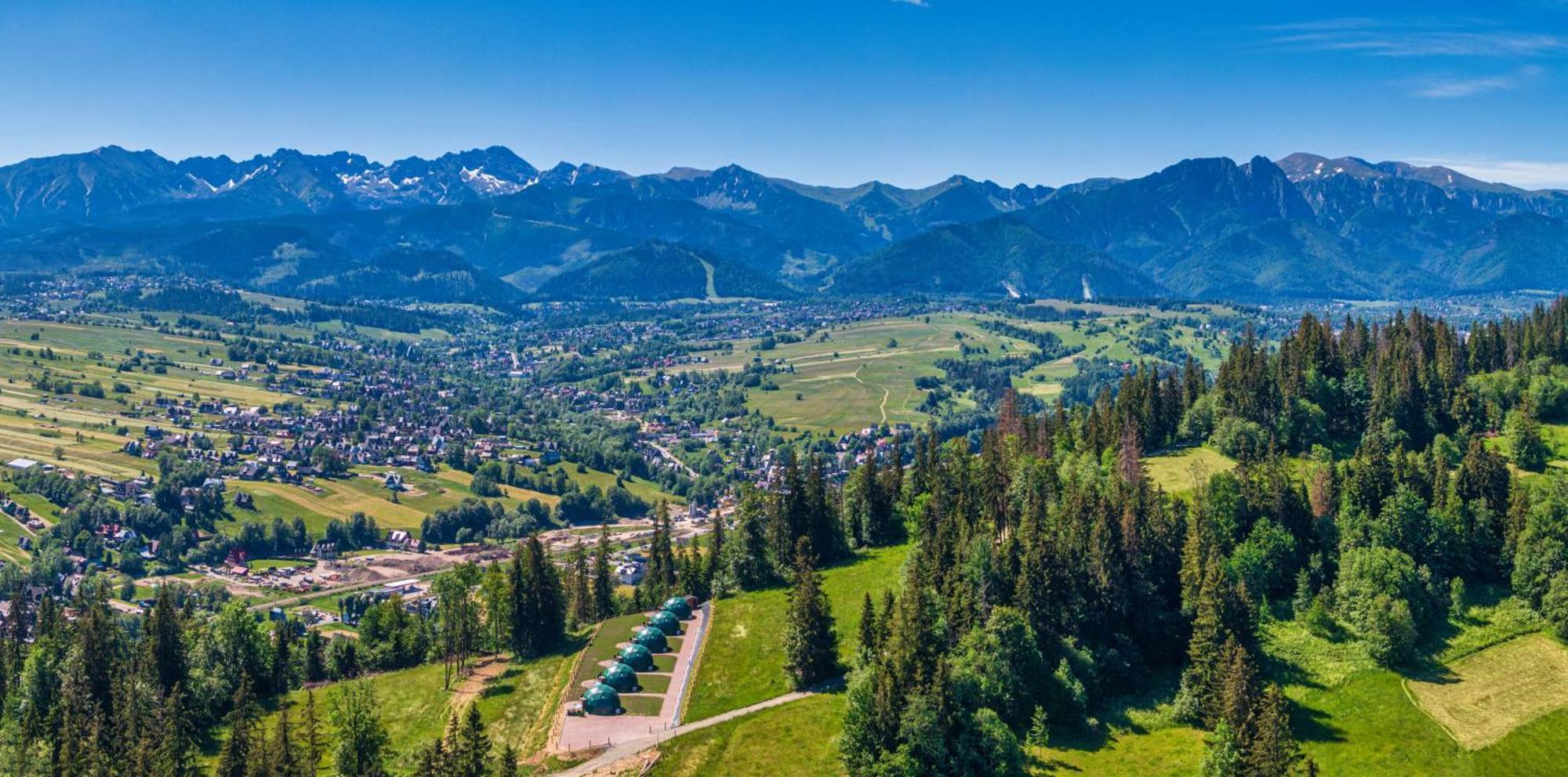Peak Glamp & Jacuzzi Hotel Zakopane Buitenkant foto