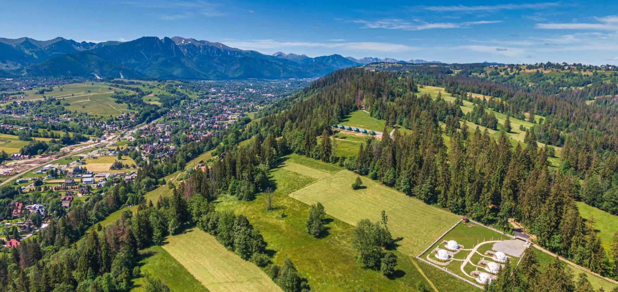 Peak Glamp & Jacuzzi Hotel Zakopane Buitenkant foto