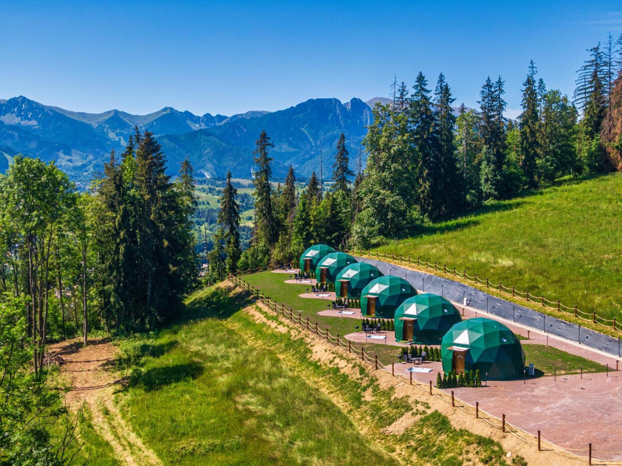 Peak Glamp & Jacuzzi Hotel Zakopane Buitenkant foto