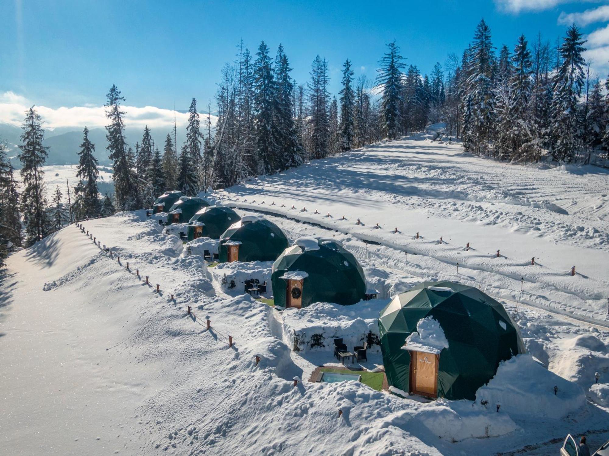 Peak Glamp & Jacuzzi Hotel Zakopane Buitenkant foto