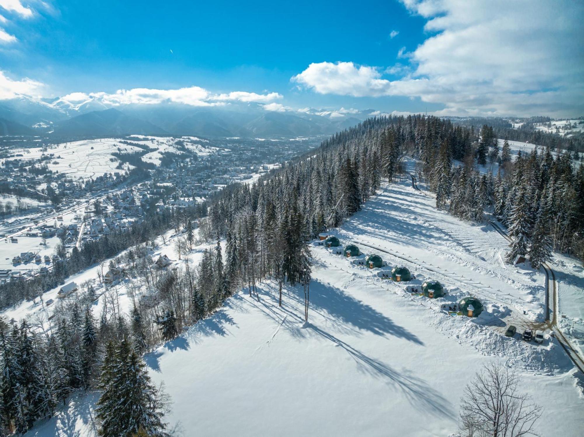 Peak Glamp & Jacuzzi Hotel Zakopane Buitenkant foto