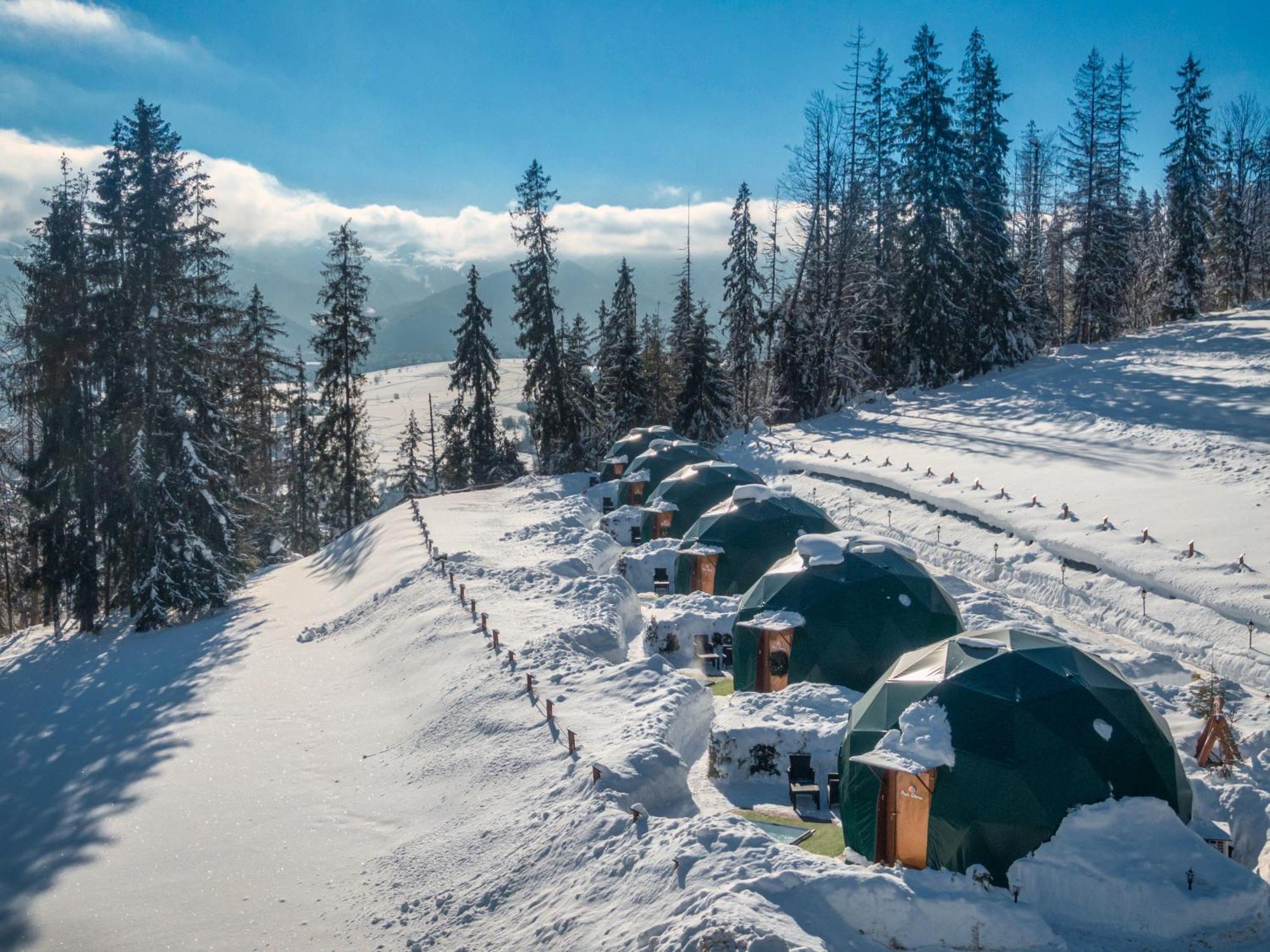 Peak Glamp & Jacuzzi Hotel Zakopane Buitenkant foto