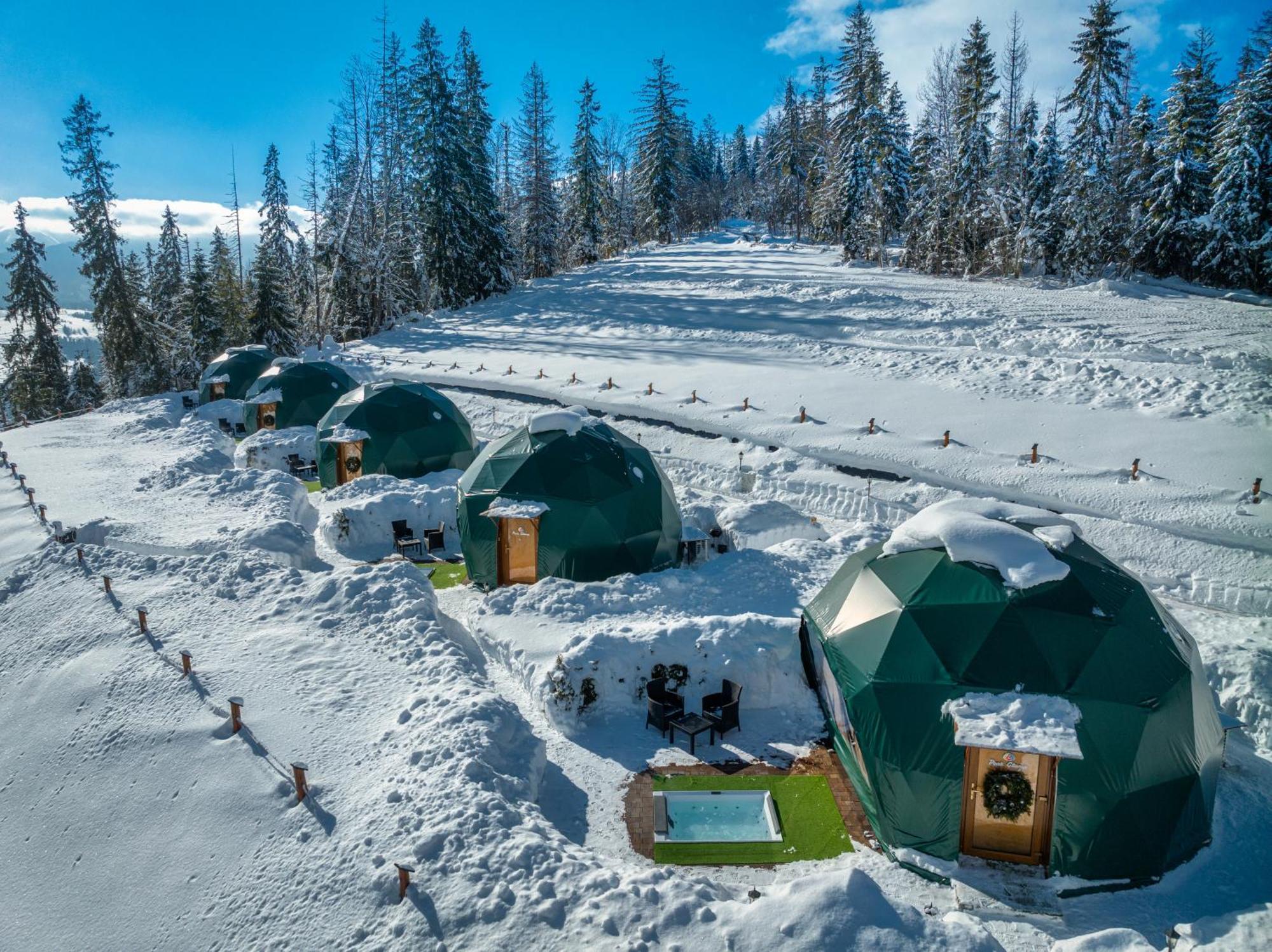Peak Glamp & Jacuzzi Hotel Zakopane Buitenkant foto
